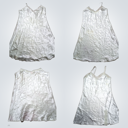 Y2K Satin Night Dress