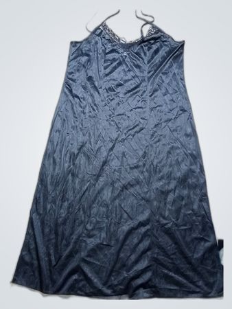 Shapely Figures Black Lace Slip Dress