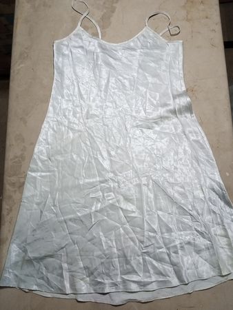 White Satin Chemise
