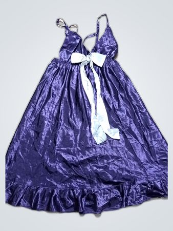 La Senza Purple Satin Chemise