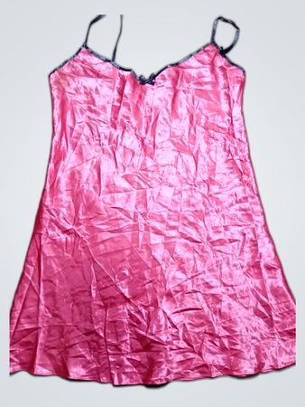 F&F Pink Satin Slip Dress