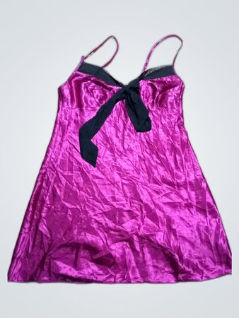 La Senza Purple Satin Slip Dress
