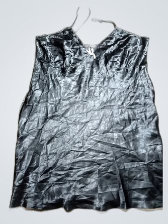 Black Satin Top