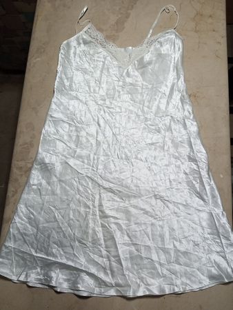 White Satin Chemise