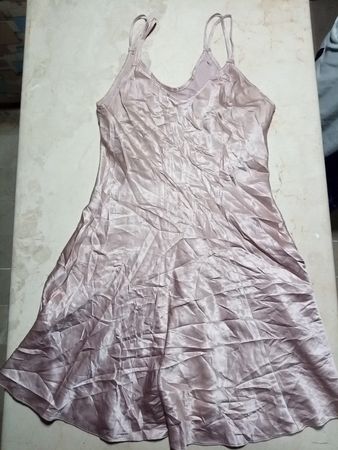 Pink Satin Nightdress