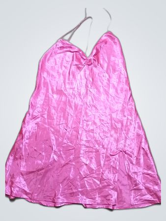 La Senza Pink Satin Chemise