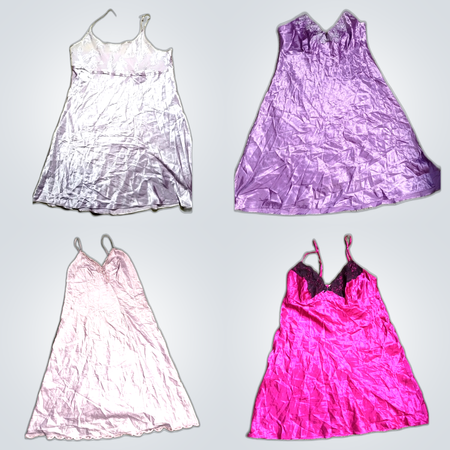 Y2K Satin Slip Dresses