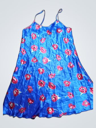 Blue Floral Dress