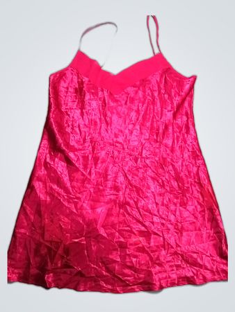 Pink Satin Nightgown