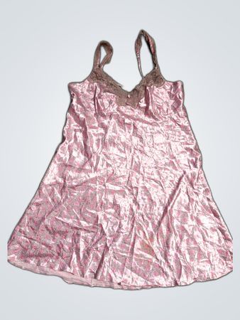 Pink Floral Nightgown
