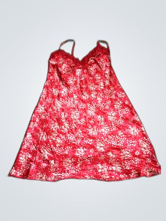 Red Floral Dress
