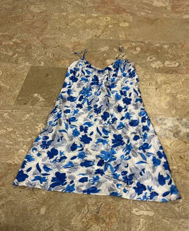 Blue Floral Dress