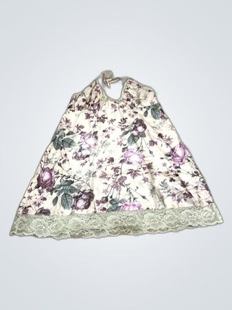 Floral Halter Neck Dress