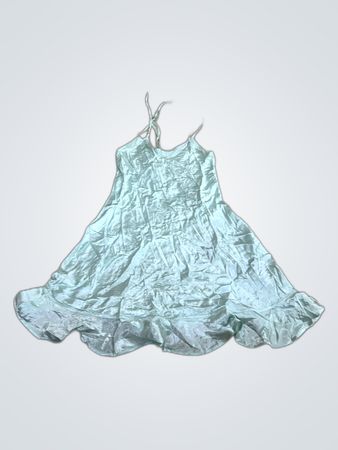 Light Blue Silk Blend Chemise