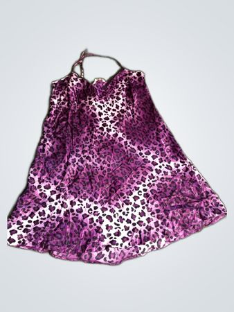 Purple Leopard Dress