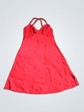 Red Halter Neck Dress