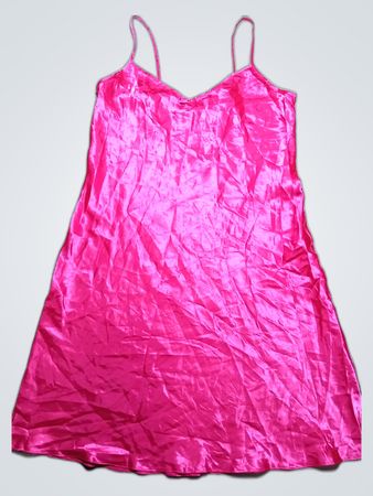 Pink Satin Nightdress