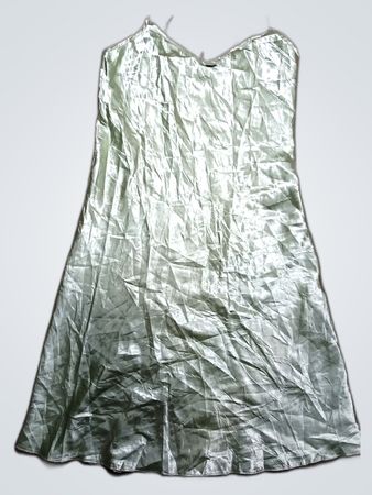 Secrets Green Satin Dress