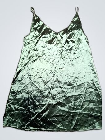 Green Satin Nightgown