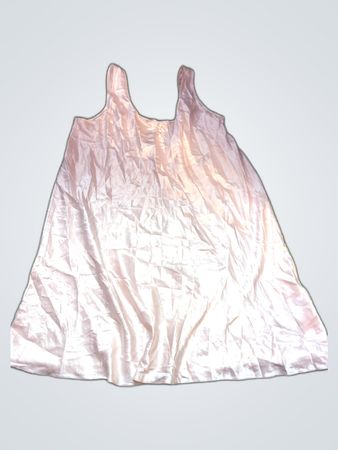 Pink Satin Dress