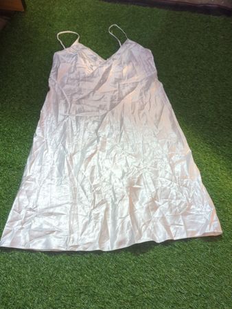 White Satin Nightdress