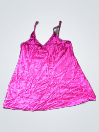 Victoria's Secret Pink Satin Chemise