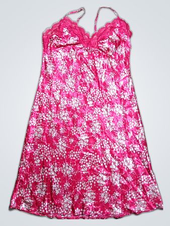 Pink Floral Nightgown