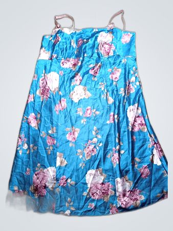Blue Floral Dress