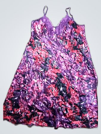 Aerie Floral Lace Slip Dress