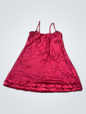 Red Satin Chemise