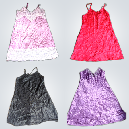 Y2K Satin Slip Dresses
