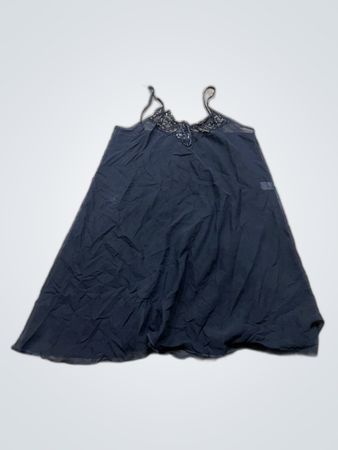 Slenderella Black Slip Dress