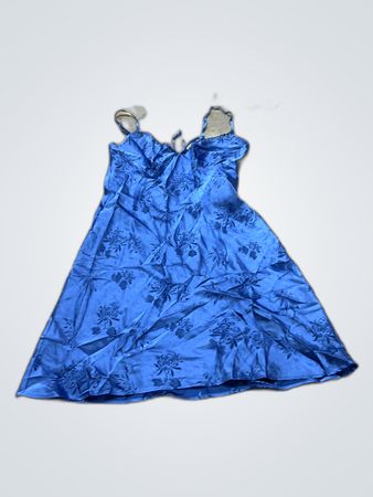 Blue Floral Dress