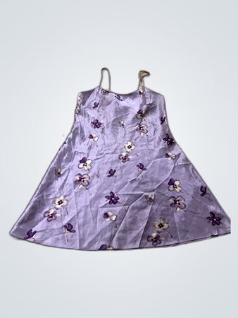 Purple Floral Dress