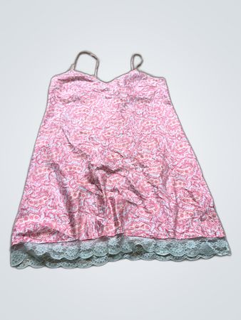 Pink Paisley Chemise