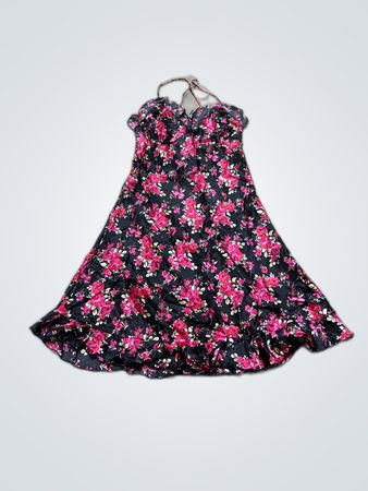 Floral Halter Neck Dress