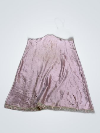 Pink Satin Chemise