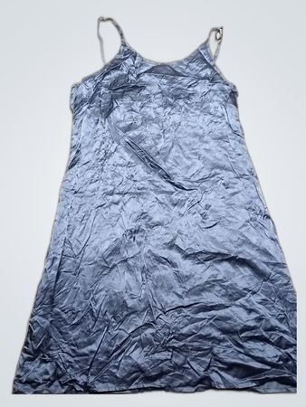 Gray Spaghetti Strap Dress