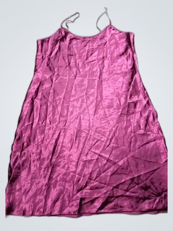 BHLDN Claret Satin Dress