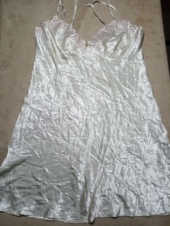 White Satin Nightdress