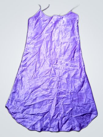Purple Satin Chemise