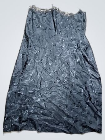 Black Satin Dress
