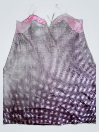 Women's Purple Polka Dot Nightgown