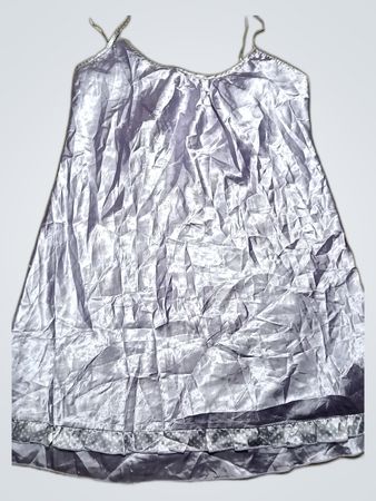 Lavender Satin Chemise