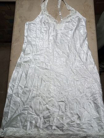 White Satin Nightdress