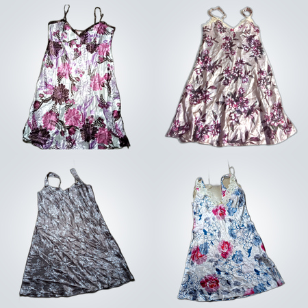 Abito a sottoveste stampato