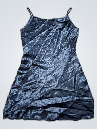 Black Satin Dress