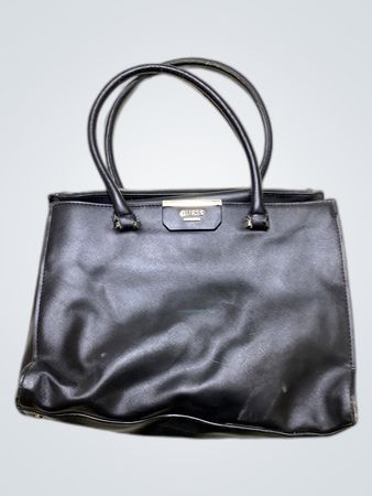 GUESS Black Leather Handbag