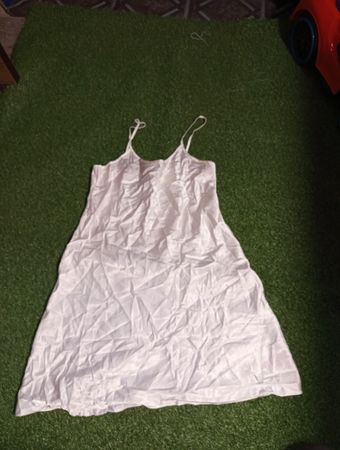 White Sleeveless Dress