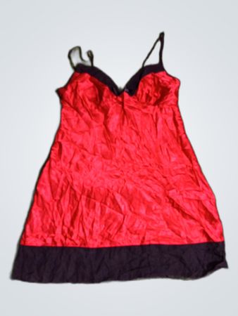 Red and Black Dress